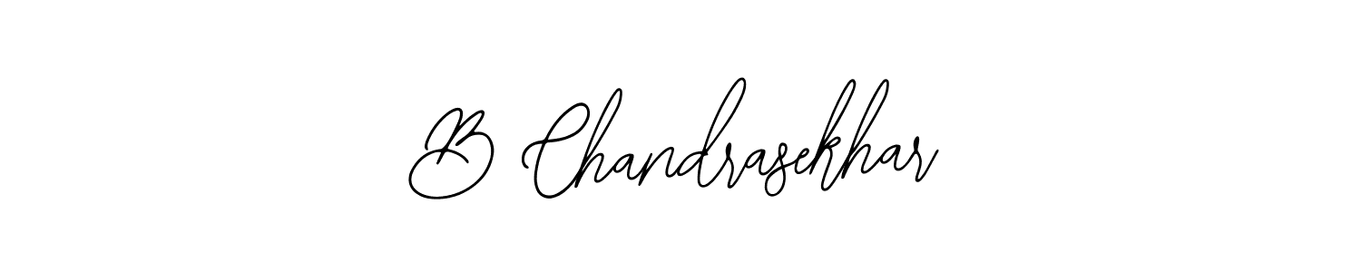 Design your own signature with our free online signature maker. With this signature software, you can create a handwritten (Bearetta-2O07w) signature for name B Chandrasekhar. B Chandrasekhar signature style 12 images and pictures png