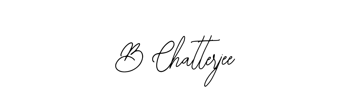B Chatterjee stylish signature style. Best Handwritten Sign (Bearetta-2O07w) for my name. Handwritten Signature Collection Ideas for my name B Chatterjee. B Chatterjee signature style 12 images and pictures png