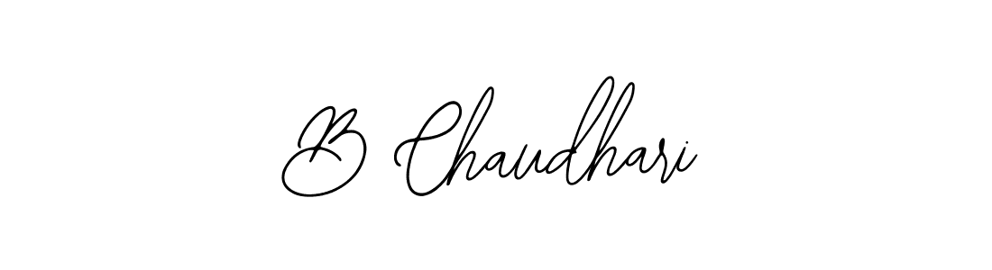 Use a signature maker to create a handwritten signature online. With this signature software, you can design (Bearetta-2O07w) your own signature for name B Chaudhari. B Chaudhari signature style 12 images and pictures png