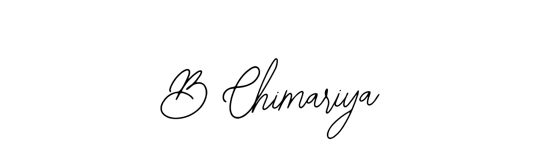 It looks lik you need a new signature style for name B Chimariya. Design unique handwritten (Bearetta-2O07w) signature with our free signature maker in just a few clicks. B Chimariya signature style 12 images and pictures png