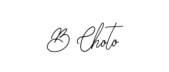Similarly Bearetta-2O07w is the best handwritten signature design. Signature creator online .You can use it as an online autograph creator for name B Choto. B Choto signature style 12 images and pictures png