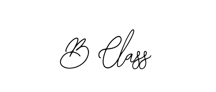 It looks lik you need a new signature style for name B Class. Design unique handwritten (Bearetta-2O07w) signature with our free signature maker in just a few clicks. B Class signature style 12 images and pictures png