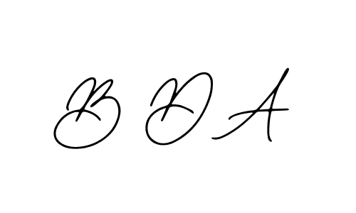 Bearetta-2O07w is a professional signature style that is perfect for those who want to add a touch of class to their signature. It is also a great choice for those who want to make their signature more unique. Get B D A name to fancy signature for free. B D A signature style 12 images and pictures png