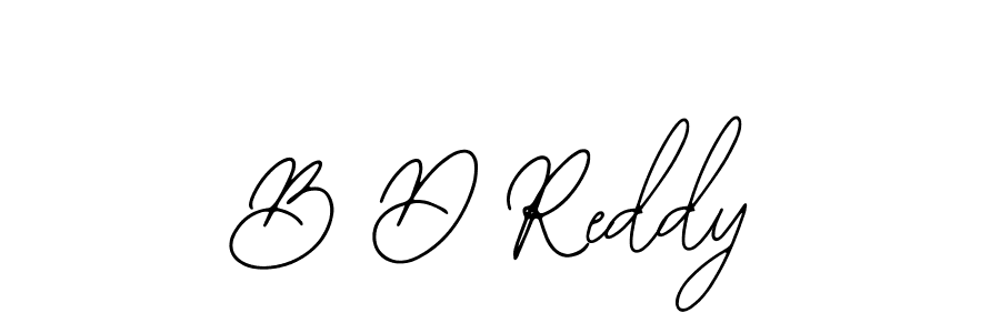 Also You can easily find your signature by using the search form. We will create B D Reddy name handwritten signature images for you free of cost using Bearetta-2O07w sign style. B D Reddy signature style 12 images and pictures png
