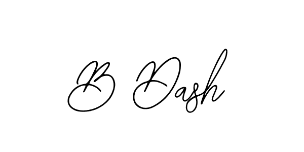 Use a signature maker to create a handwritten signature online. With this signature software, you can design (Bearetta-2O07w) your own signature for name B Dash. B Dash signature style 12 images and pictures png