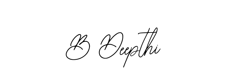 Make a beautiful signature design for name B Deepthi. With this signature (Bearetta-2O07w) style, you can create a handwritten signature for free. B Deepthi signature style 12 images and pictures png