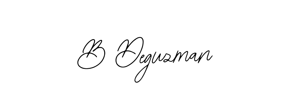 Also we have B Deguzman name is the best signature style. Create professional handwritten signature collection using Bearetta-2O07w autograph style. B Deguzman signature style 12 images and pictures png