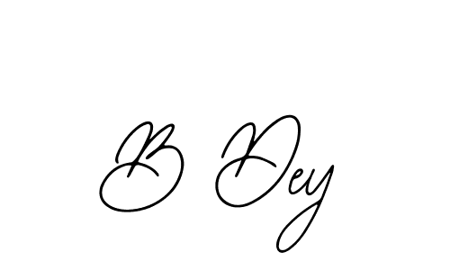 How to Draw B Dey signature style? Bearetta-2O07w is a latest design signature styles for name B Dey. B Dey signature style 12 images and pictures png
