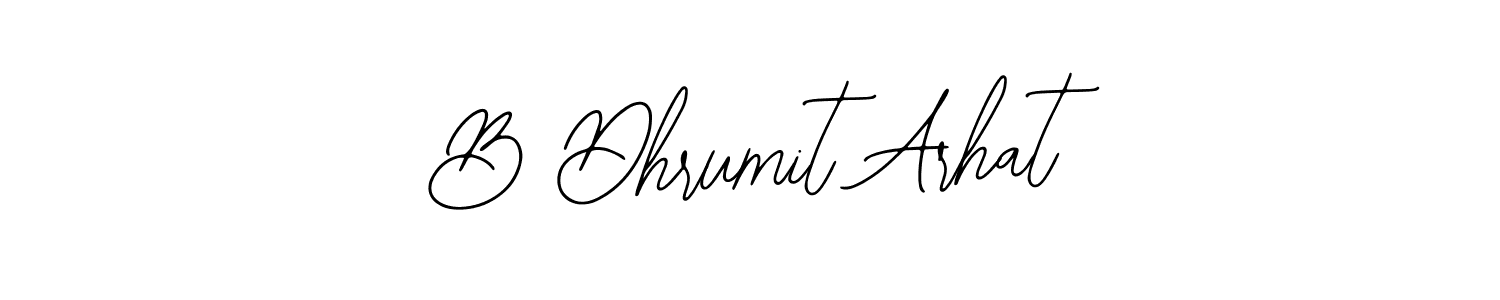 B Dhrumit Arhat stylish signature style. Best Handwritten Sign (Bearetta-2O07w) for my name. Handwritten Signature Collection Ideas for my name B Dhrumit Arhat. B Dhrumit Arhat signature style 12 images and pictures png