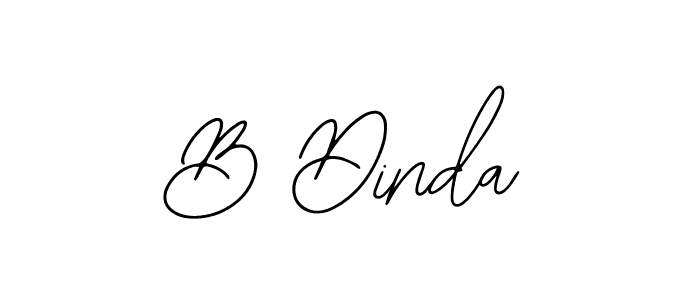 Make a beautiful signature design for name B Dinda. Use this online signature maker to create a handwritten signature for free. B Dinda signature style 12 images and pictures png