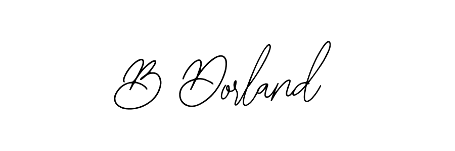 Design your own signature with our free online signature maker. With this signature software, you can create a handwritten (Bearetta-2O07w) signature for name B Dorland. B Dorland signature style 12 images and pictures png