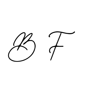 Create a beautiful signature design for name B F. With this signature (Bearetta-2O07w) fonts, you can make a handwritten signature for free. B F signature style 12 images and pictures png