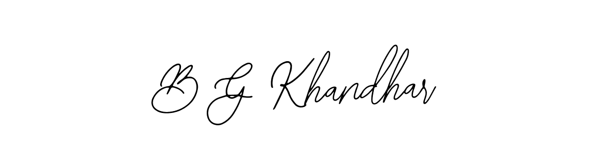 See photos of B G Khandhar official signature by Spectra . Check more albums & portfolios. Read reviews & check more about Bearetta-2O07w font. B G Khandhar signature style 12 images and pictures png