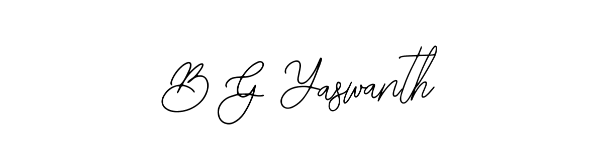 Here are the top 10 professional signature styles for the name B G Yaswanth. These are the best autograph styles you can use for your name. B G Yaswanth signature style 12 images and pictures png