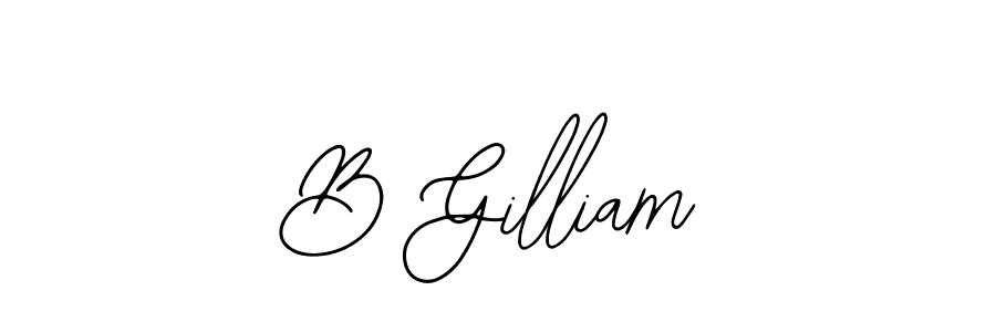 Once you've used our free online signature maker to create your best signature Bearetta-2O07w style, it's time to enjoy all of the benefits that B Gilliam name signing documents. B Gilliam signature style 12 images and pictures png