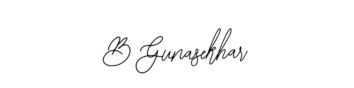 Make a short B Gunasekhar signature style. Manage your documents anywhere anytime using Bearetta-2O07w. Create and add eSignatures, submit forms, share and send files easily. B Gunasekhar signature style 12 images and pictures png