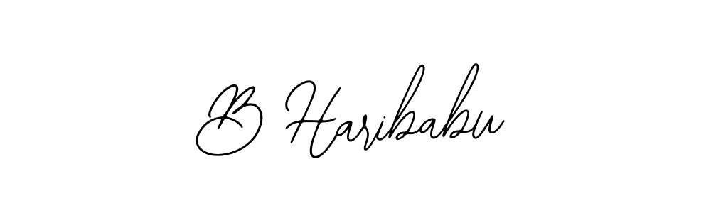 Make a beautiful signature design for name B Haribabu. Use this online signature maker to create a handwritten signature for free. B Haribabu signature style 12 images and pictures png