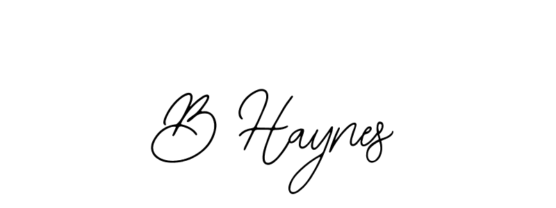 Also You can easily find your signature by using the search form. We will create B Haynes name handwritten signature images for you free of cost using Bearetta-2O07w sign style. B Haynes signature style 12 images and pictures png