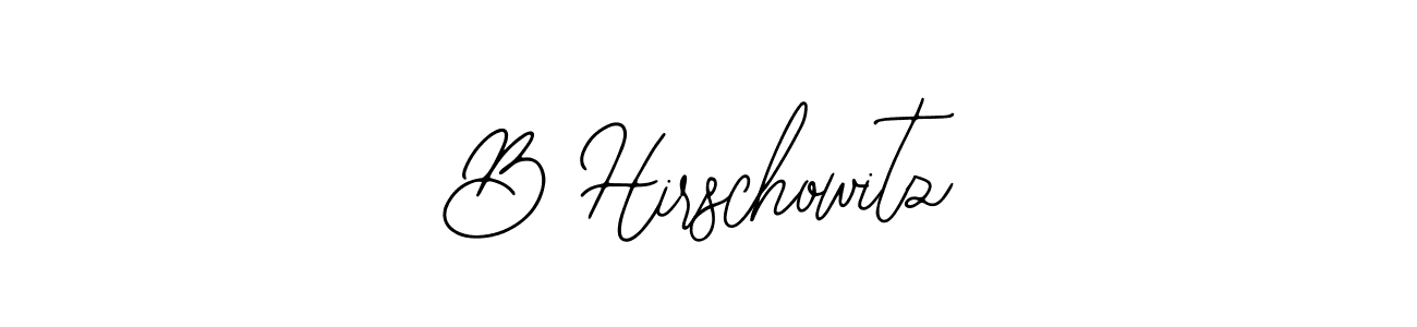 Use a signature maker to create a handwritten signature online. With this signature software, you can design (Bearetta-2O07w) your own signature for name B Hirschowitz. B Hirschowitz signature style 12 images and pictures png