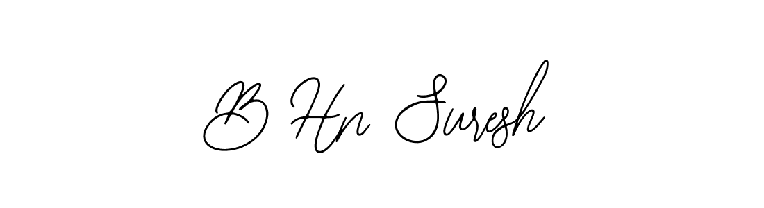 It looks lik you need a new signature style for name B Hn Suresh. Design unique handwritten (Bearetta-2O07w) signature with our free signature maker in just a few clicks. B Hn Suresh signature style 12 images and pictures png
