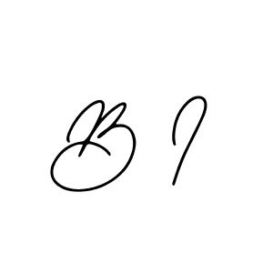 Create a beautiful signature design for name B I. With this signature (Bearetta-2O07w) fonts, you can make a handwritten signature for free. B I signature style 12 images and pictures png