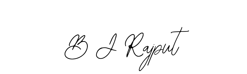 You should practise on your own different ways (Bearetta-2O07w) to write your name (B J Rajput) in signature. don't let someone else do it for you. B J Rajput signature style 12 images and pictures png