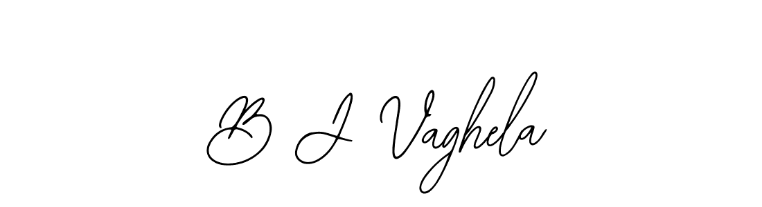 B J Vaghela stylish signature style. Best Handwritten Sign (Bearetta-2O07w) for my name. Handwritten Signature Collection Ideas for my name B J Vaghela. B J Vaghela signature style 12 images and pictures png