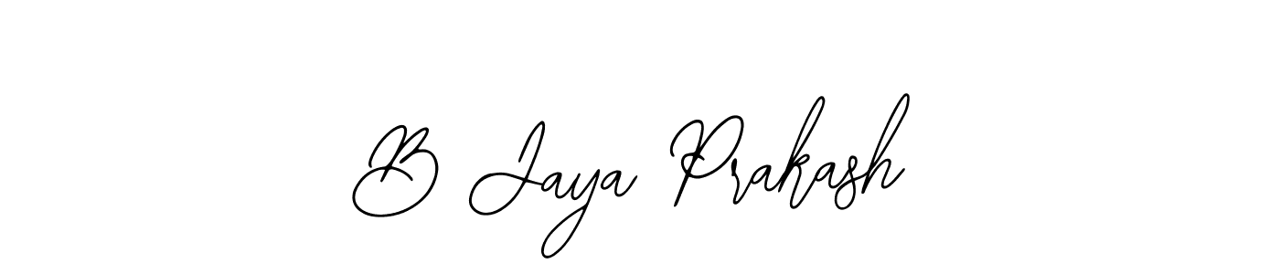 Make a short B Jaya Prakash signature style. Manage your documents anywhere anytime using Bearetta-2O07w. Create and add eSignatures, submit forms, share and send files easily. B Jaya Prakash signature style 12 images and pictures png