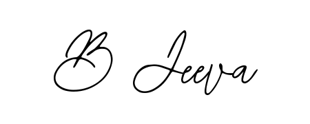 Get an exclusive digital autograph for B Jeeva. The Bearetta-2O07w typeface captures the charm of real penmanship on paper. B Jeeva signature style 12 images and pictures png