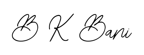 You can use this online signature creator to create a handwritten signature for the name B K Bani. This is the best online autograph maker. B K Bani signature style 12 images and pictures png