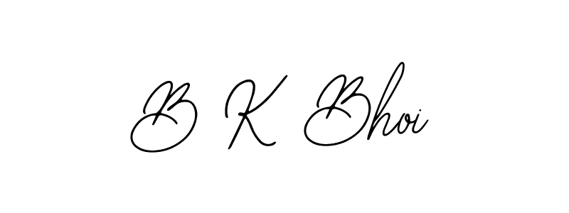 Similarly Bearetta-2O07w is the best handwritten signature design. Signature creator online .You can use it as an online autograph creator for name B K Bhoi. B K Bhoi signature style 12 images and pictures png