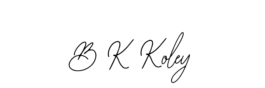 Best and Professional Signature Style for B K Koley. Bearetta-2O07w Best Signature Style Collection. B K Koley signature style 12 images and pictures png