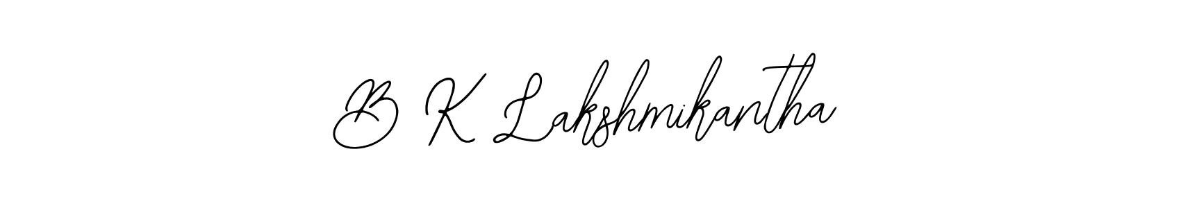 This is the best signature style for the B K Lakshmikantha name. Also you like these signature font (Bearetta-2O07w). Mix name signature. B K Lakshmikantha signature style 12 images and pictures png
