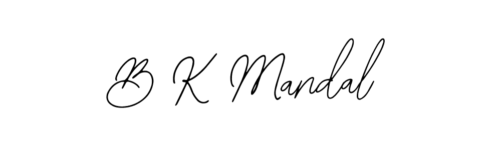 Make a beautiful signature design for name B K Mandal. Use this online signature maker to create a handwritten signature for free. B K Mandal signature style 12 images and pictures png