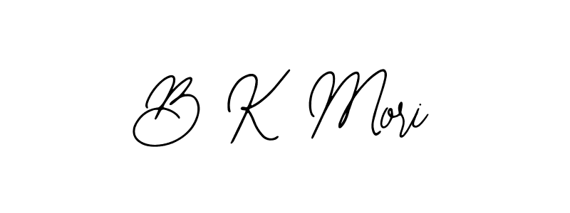 Use a signature maker to create a handwritten signature online. With this signature software, you can design (Bearetta-2O07w) your own signature for name B K Mori. B K Mori signature style 12 images and pictures png