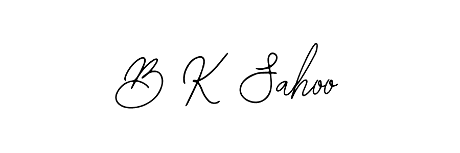 if you are searching for the best signature style for your name B K Sahoo. so please give up your signature search. here we have designed multiple signature styles  using Bearetta-2O07w. B K Sahoo signature style 12 images and pictures png