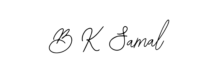 How to Draw B K Samal signature style? Bearetta-2O07w is a latest design signature styles for name B K Samal. B K Samal signature style 12 images and pictures png