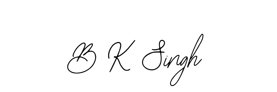 You can use this online signature creator to create a handwritten signature for the name B K Singh. This is the best online autograph maker. B K Singh signature style 12 images and pictures png