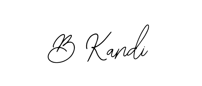 Make a short B Kandi signature style. Manage your documents anywhere anytime using Bearetta-2O07w. Create and add eSignatures, submit forms, share and send files easily. B Kandi signature style 12 images and pictures png