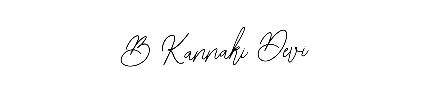 Make a beautiful signature design for name B Kannaki Devi. With this signature (Bearetta-2O07w) style, you can create a handwritten signature for free. B Kannaki Devi signature style 12 images and pictures png