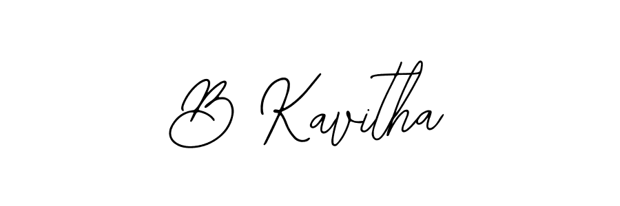 How to Draw B Kavitha signature style? Bearetta-2O07w is a latest design signature styles for name B Kavitha. B Kavitha signature style 12 images and pictures png