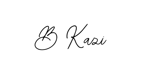 Also You can easily find your signature by using the search form. We will create B Kazi name handwritten signature images for you free of cost using Bearetta-2O07w sign style. B Kazi signature style 12 images and pictures png