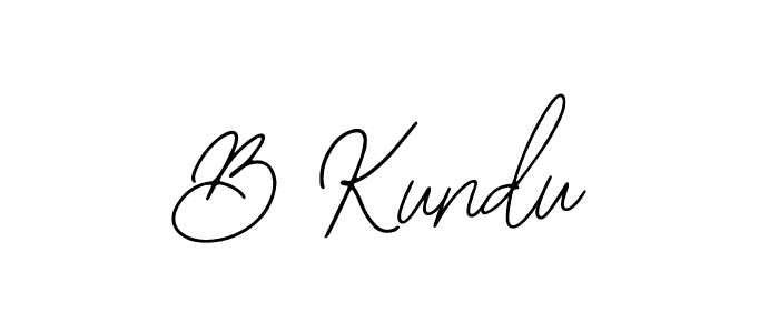 Make a beautiful signature design for name B Kundu. Use this online signature maker to create a handwritten signature for free. B Kundu signature style 12 images and pictures png