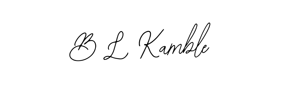 Here are the top 10 professional signature styles for the name B L Kamble. These are the best autograph styles you can use for your name. B L Kamble signature style 12 images and pictures png