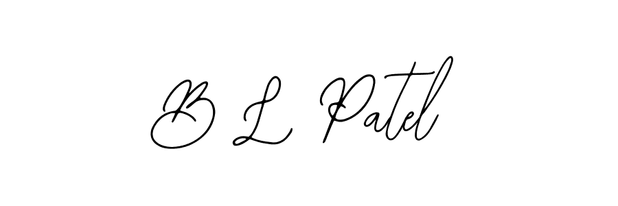 Also You can easily find your signature by using the search form. We will create B L Patel name handwritten signature images for you free of cost using Bearetta-2O07w sign style. B L Patel signature style 12 images and pictures png