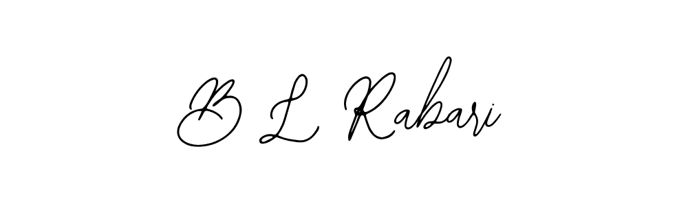 How to make B L Rabari signature? Bearetta-2O07w is a professional autograph style. Create handwritten signature for B L Rabari name. B L Rabari signature style 12 images and pictures png
