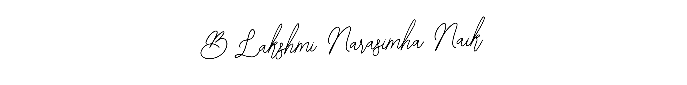 How to Draw B Lakshmi Narasimha Naik signature style? Bearetta-2O07w is a latest design signature styles for name B Lakshmi Narasimha Naik. B Lakshmi Narasimha Naik signature style 12 images and pictures png