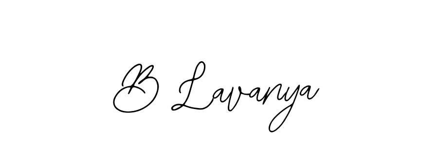 Make a beautiful signature design for name B Lavanya. Use this online signature maker to create a handwritten signature for free. B Lavanya signature style 12 images and pictures png