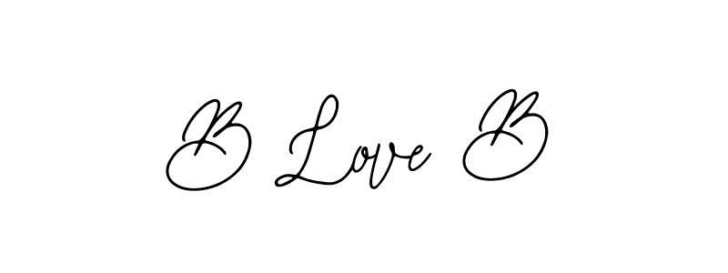 Also You can easily find your signature by using the search form. We will create B Love B name handwritten signature images for you free of cost using Bearetta-2O07w sign style. B Love B signature style 12 images and pictures png