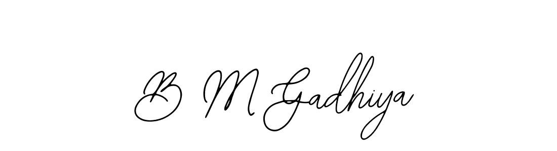 Once you've used our free online signature maker to create your best signature Bearetta-2O07w style, it's time to enjoy all of the benefits that B M Gadhiya name signing documents. B M Gadhiya signature style 12 images and pictures png